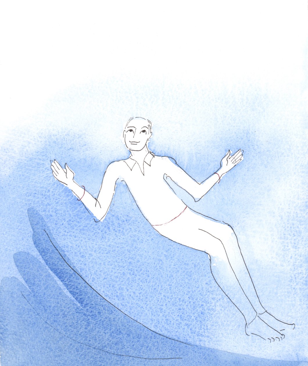 Ich sah eine Seele aus dem Fegefeuer aufsteigen wie einen Mann, der aus einem schlechten Traum erwacht und dann staunend um sich blickt, 2004 von Elizabeth Wang