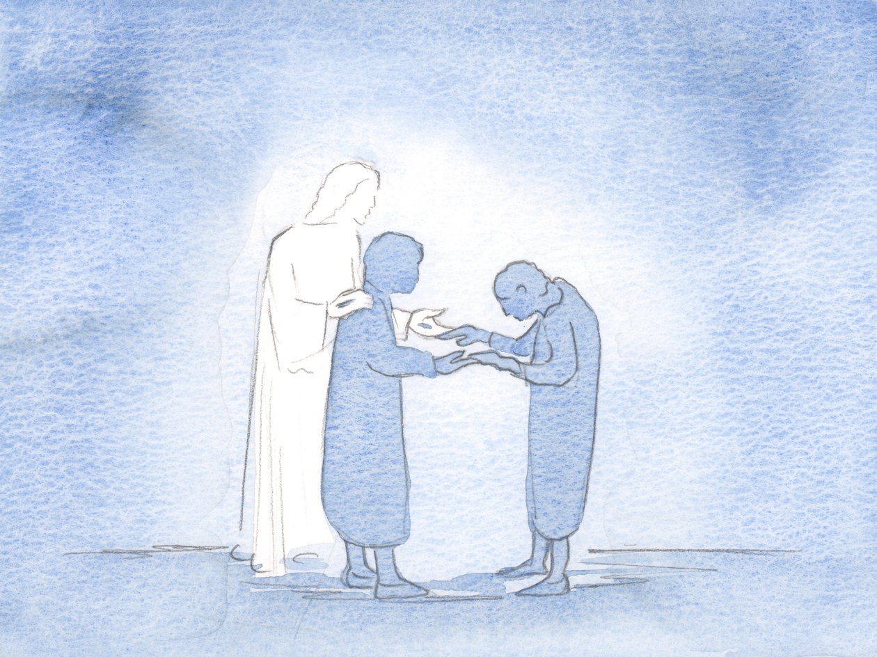 Mir wurde gezeigt, dass jedes zärtliche Wort oder jede Geste von mir ein heiliger und glücklicher Weg ist, auf dem Christus andere durch mich grüßt von Elizabeth Wang
