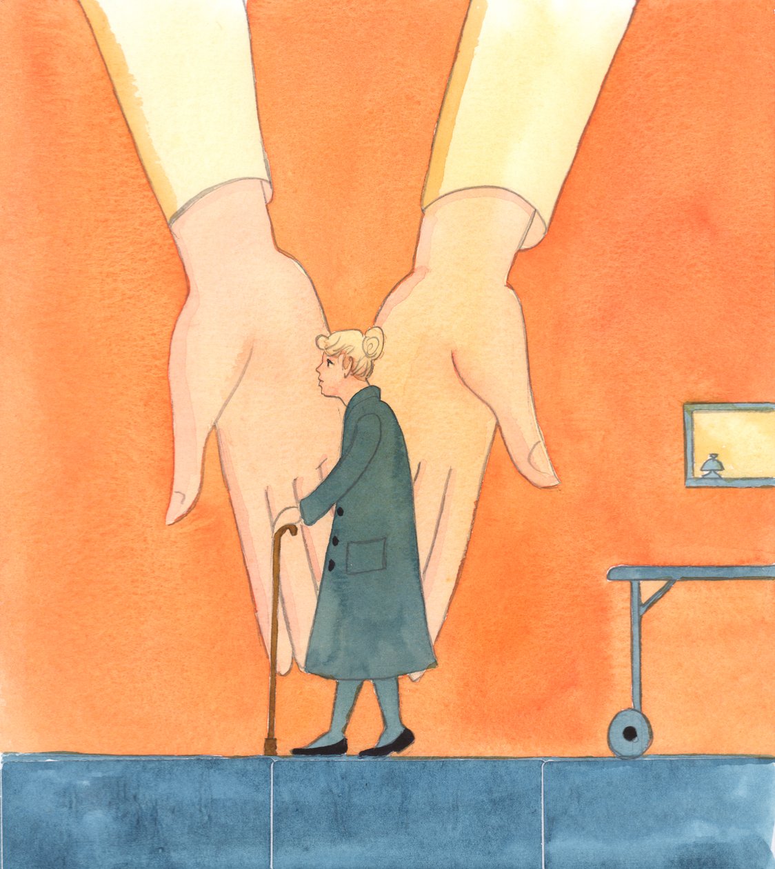 Egal wie viel Verwirrung oder Unsicherheit wir erleben - selbst in Krankheit oder Gefahr - es gibt einen lebendigen Gott, der das Universum kontrolliert, in dessen Obhut wir leben von Elizabeth Wang