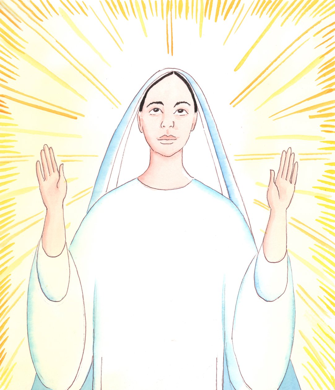 Unserer gesegneten Frau ist es ein ganzes Anliegen, ihrem Vater Ehre zu erweisen, so wie es Jesus Christus, ihr Sohn, immer getan hat von Elizabeth Wang