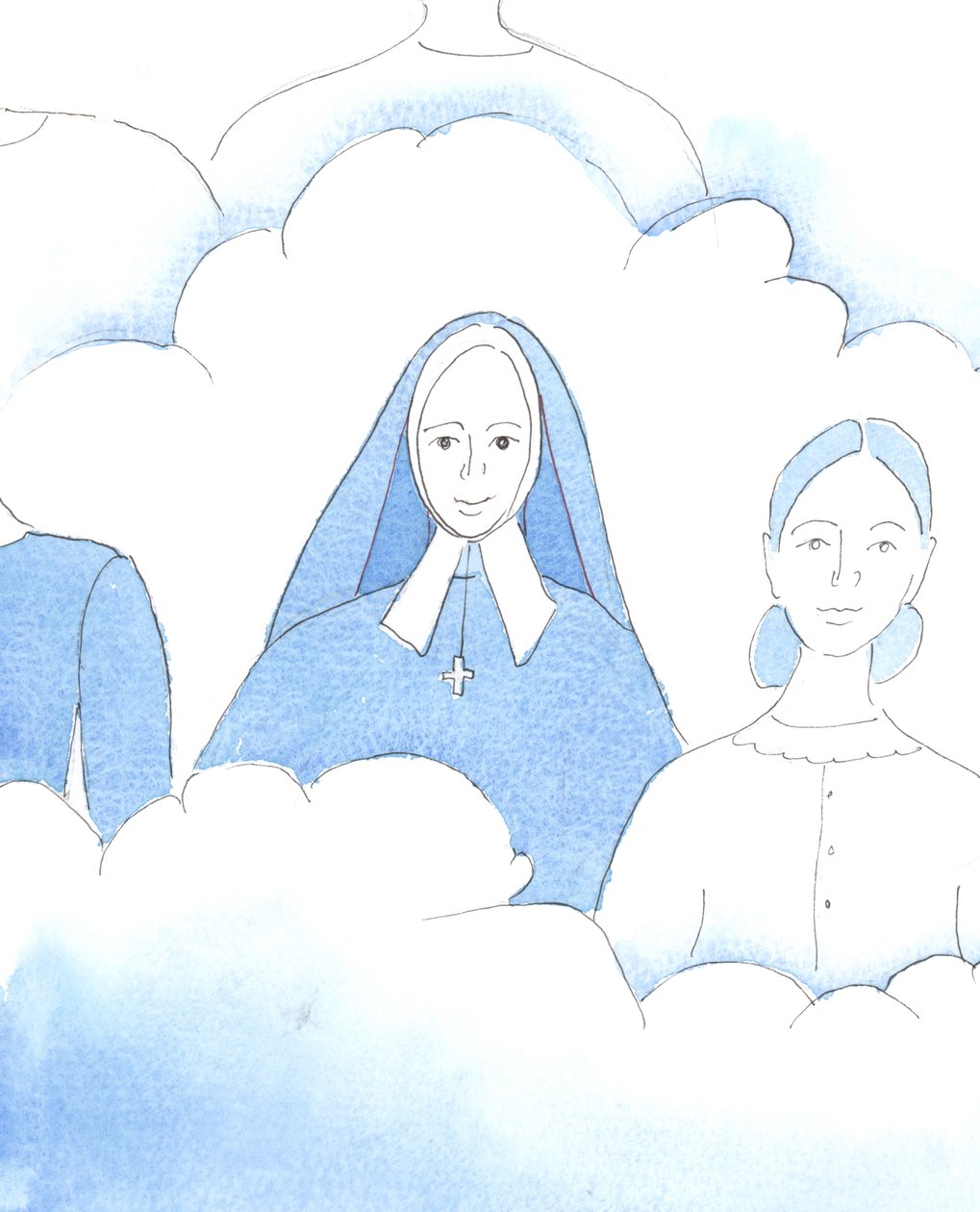 Der Herr zeigte mir die heilige Bernadette, die jetzt im Himmel mit den anderen Heiligen glückselig ist, nach ihrem kurzen und schmerzvollen Leben von Elizabeth Wang