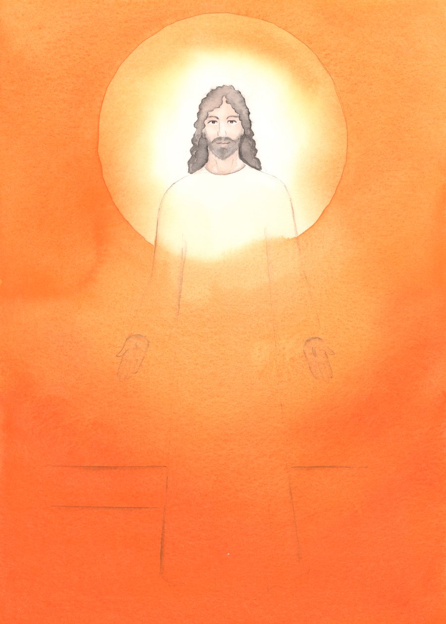Die Reinheit Christi entsprang der Reinheit seiner Unbefleckten Mutter; Er ist wahrer Gott und vollkommener Mensch, 2002 von Elizabeth Wang
