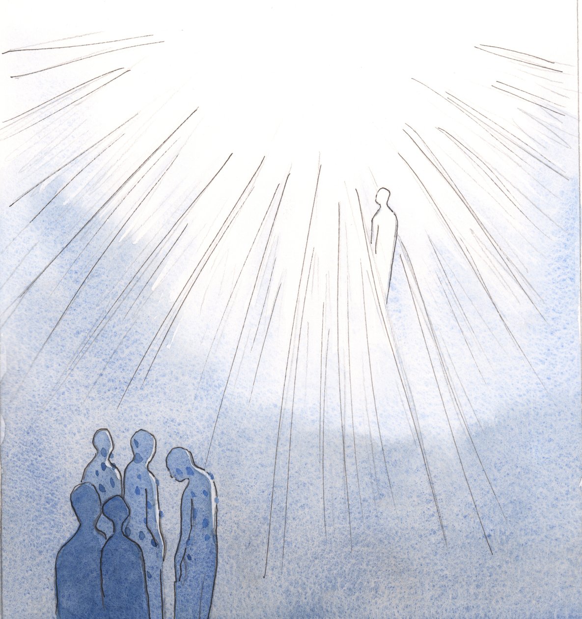Diejenigen, die sich weigern, ernsthafte Sünden zu bereuen und sterben, können nicht in den Himmel eintreten; aber die heiligen Seelen, die offen für Christi Barmherzigkeit sind, betreten den Himmel, sobald sie gereinigt sind von Elizabeth Wang