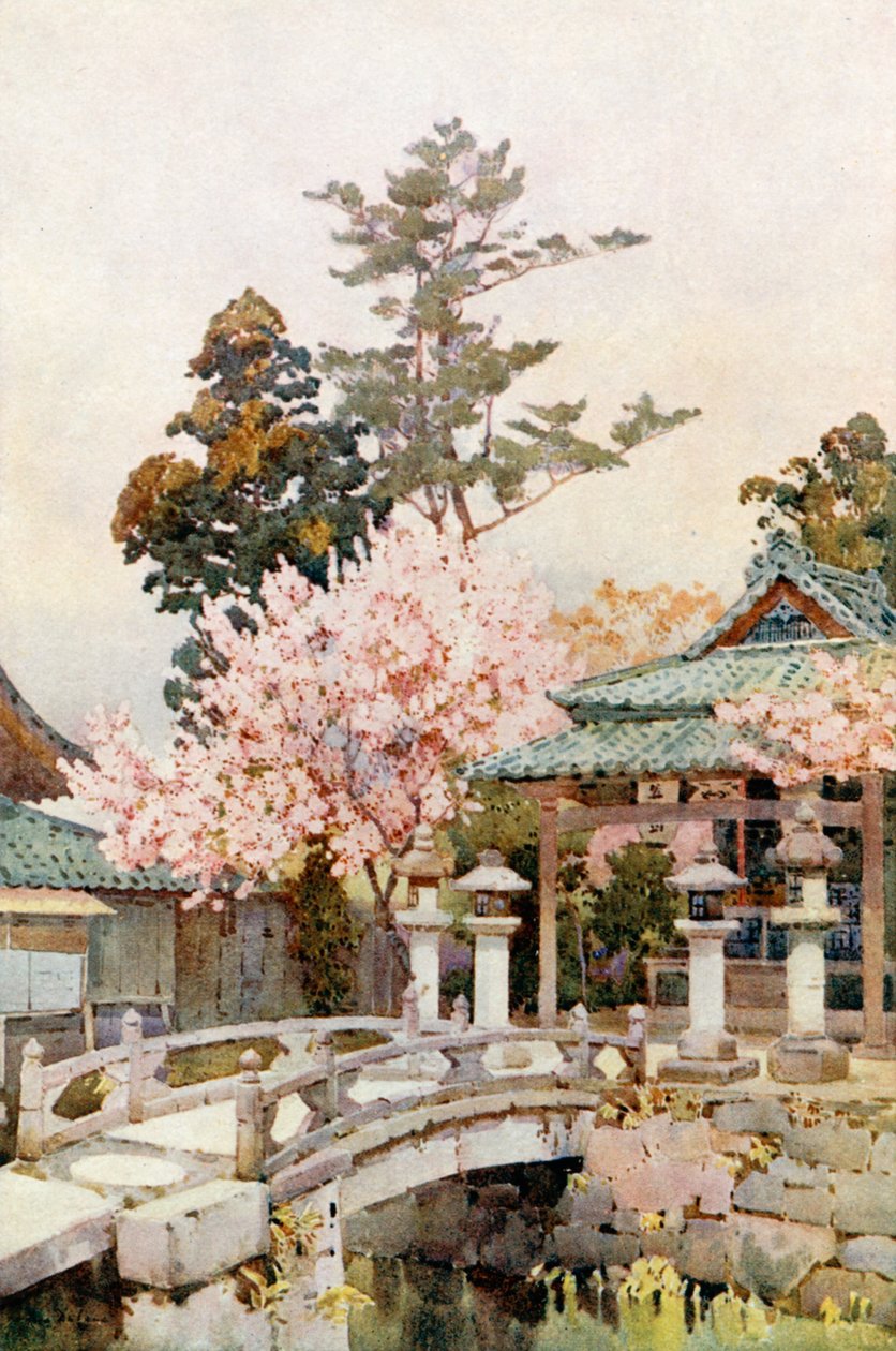 Ein Schrein in Kyomidzu von Ella Du Cane
