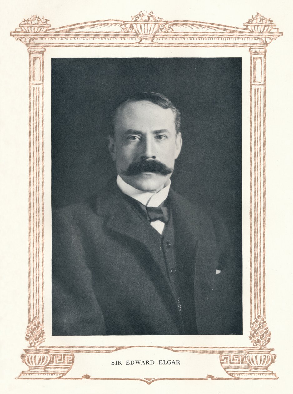 Sir Edward Elgar von Elliott and Fry