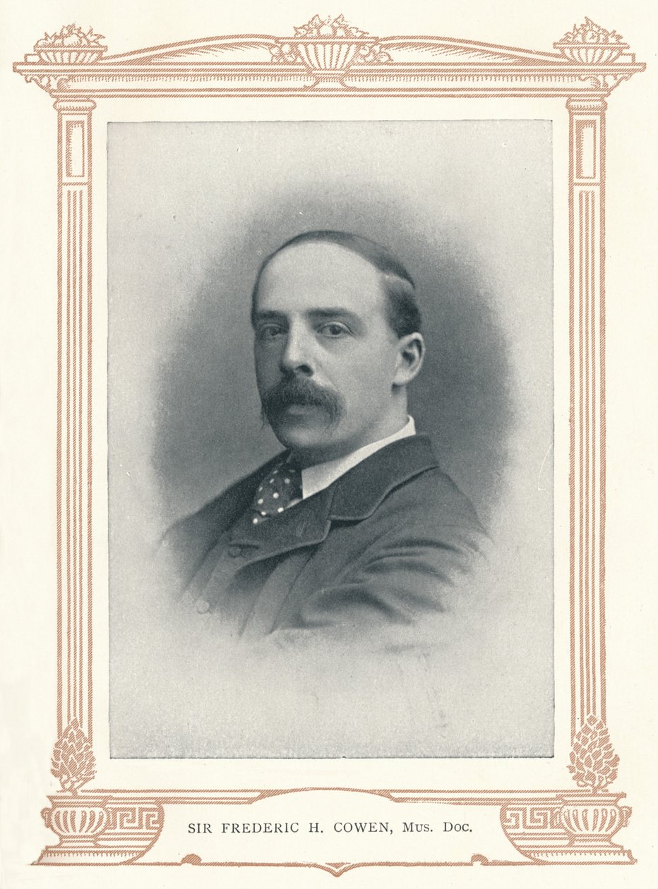 Sir Frederic H. Cowen, Mus. Doc., 1910 von Elliott and Fry