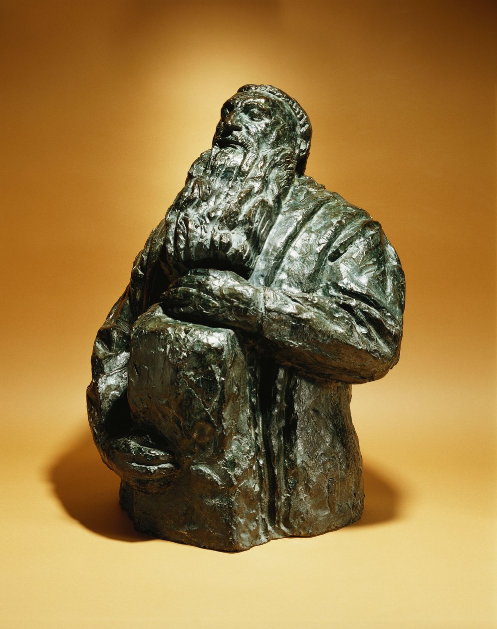Rodin schaut zurück; Rodin Penche en Arriere, 1909 von Emile Antoine Bourdelle