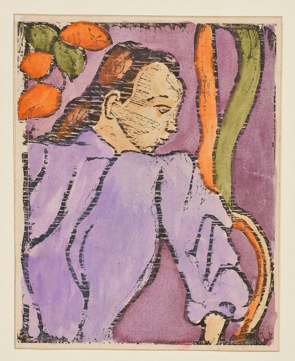 In einem Garten [épreuve a] von Emile Bernard