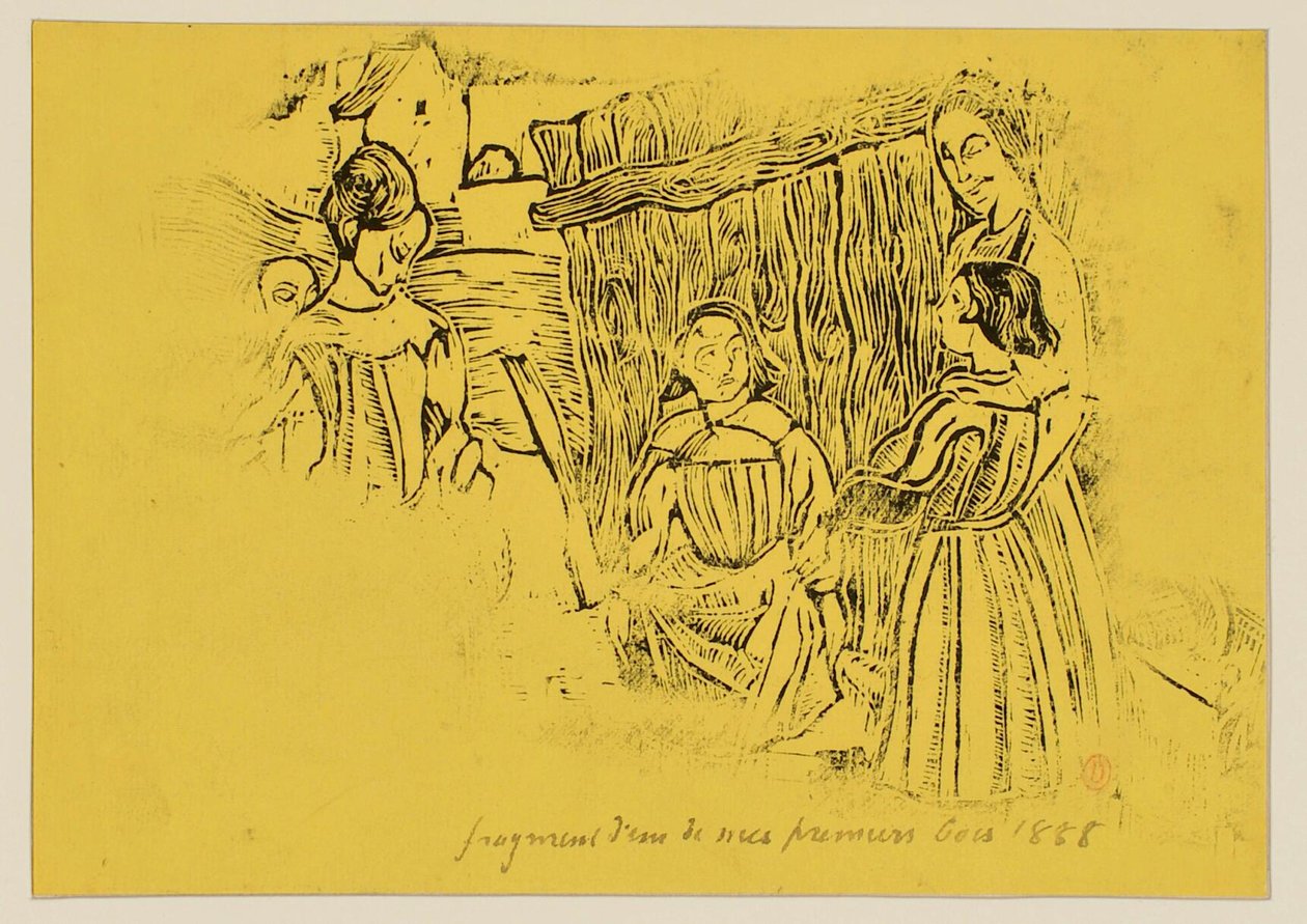 Kinderspiele [Probe b] von Emile Bernard