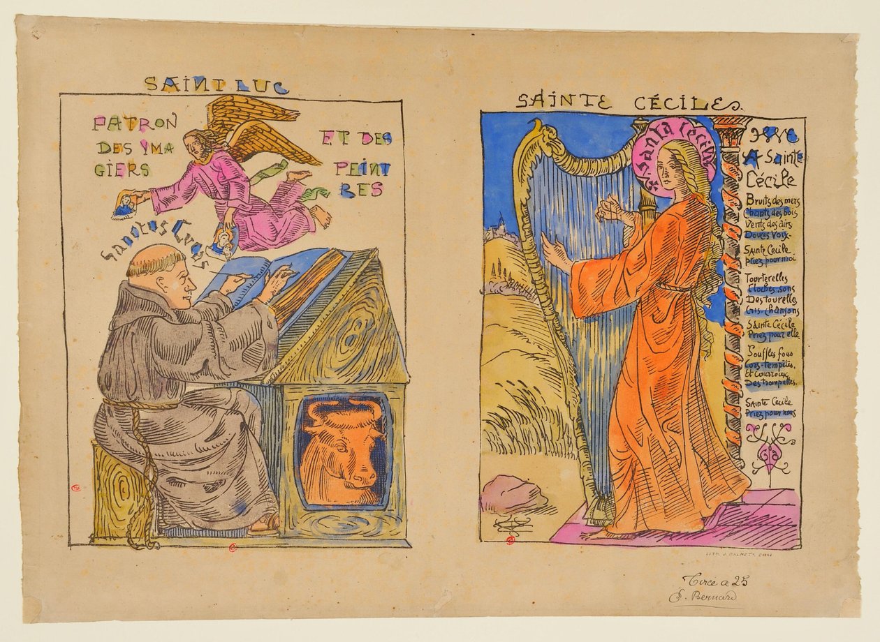 Heiliger Lukas von Emile Bernard