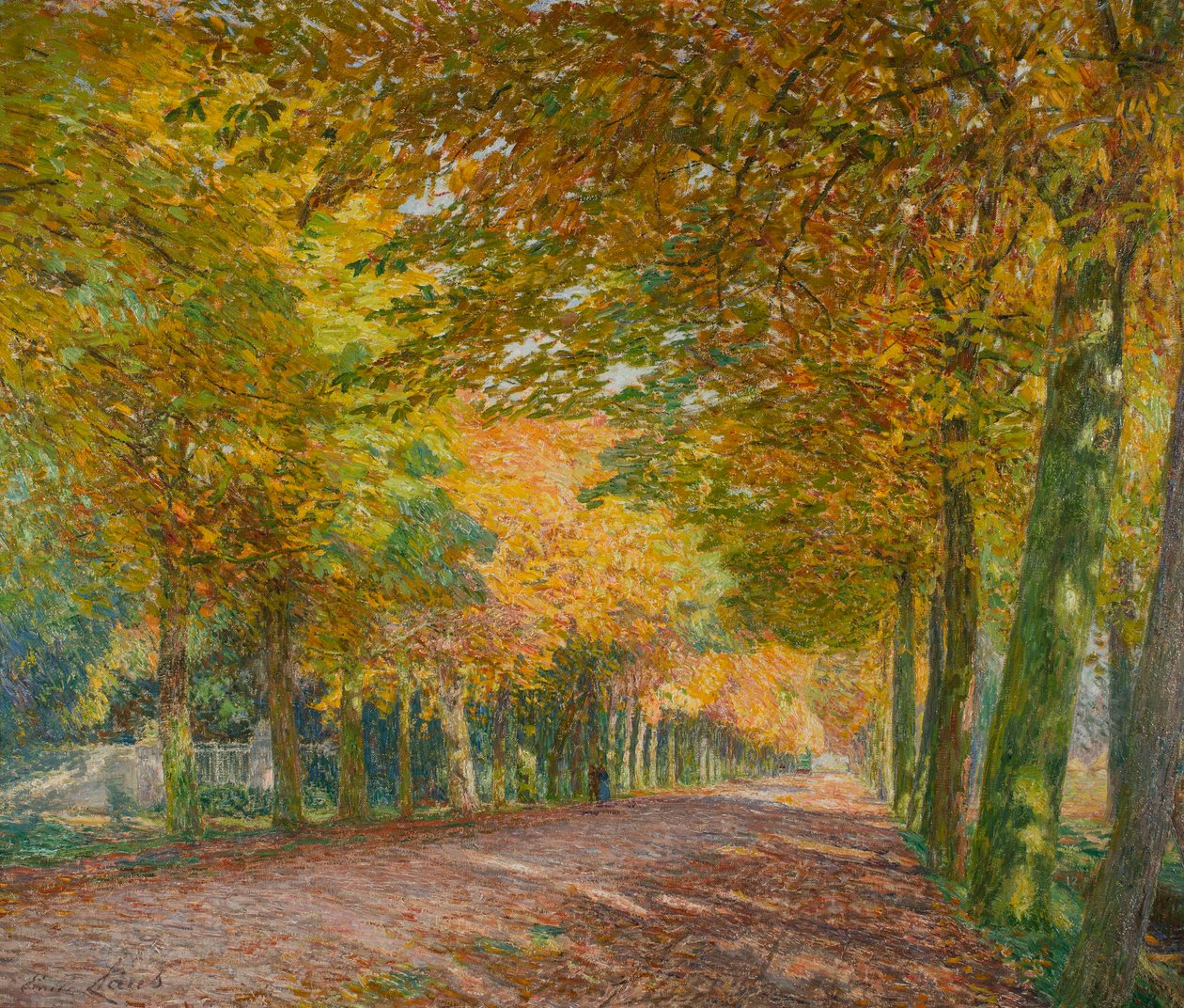 Sonniger Weg von Emile Claus