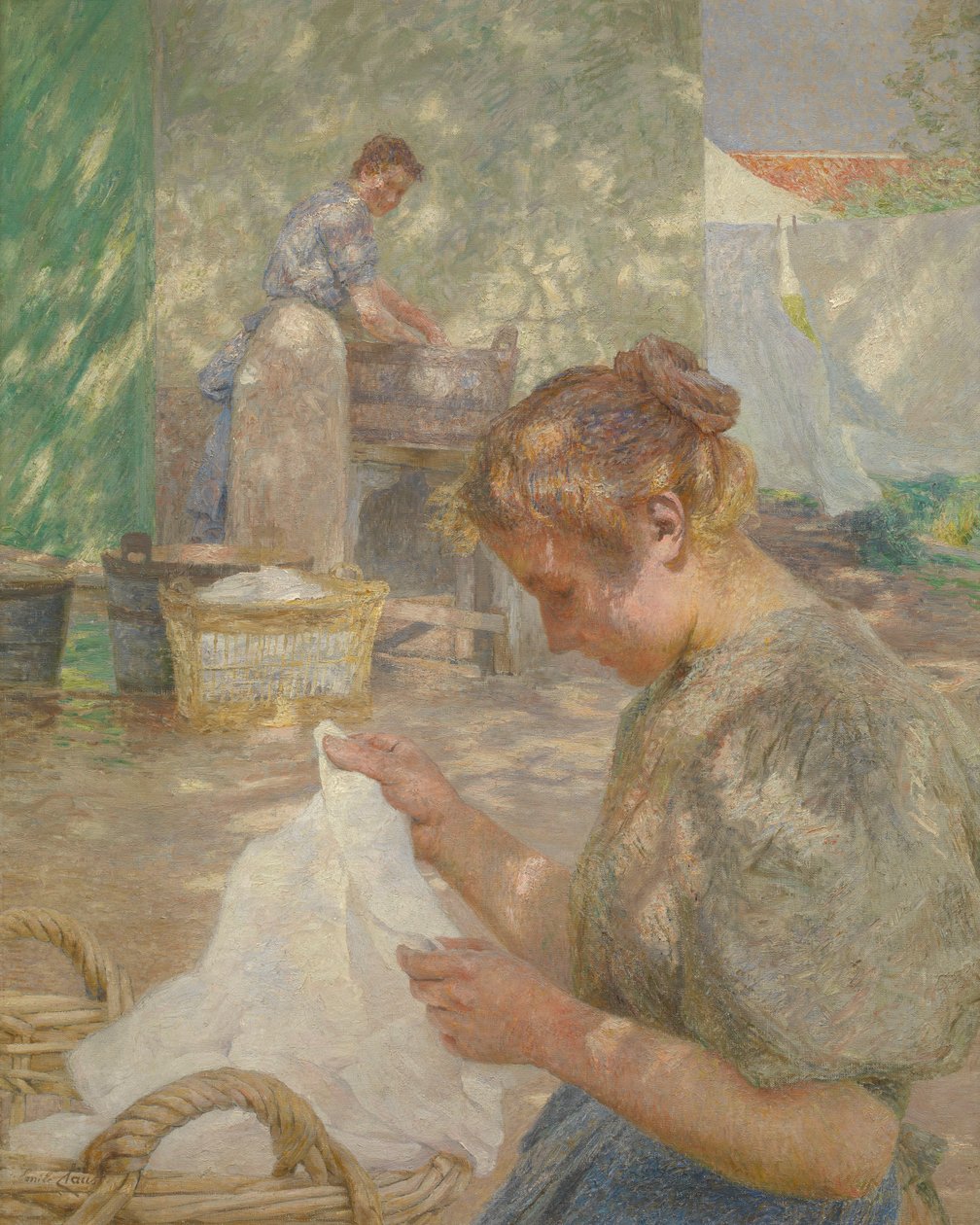 Sonniger Tag von Emile Claus