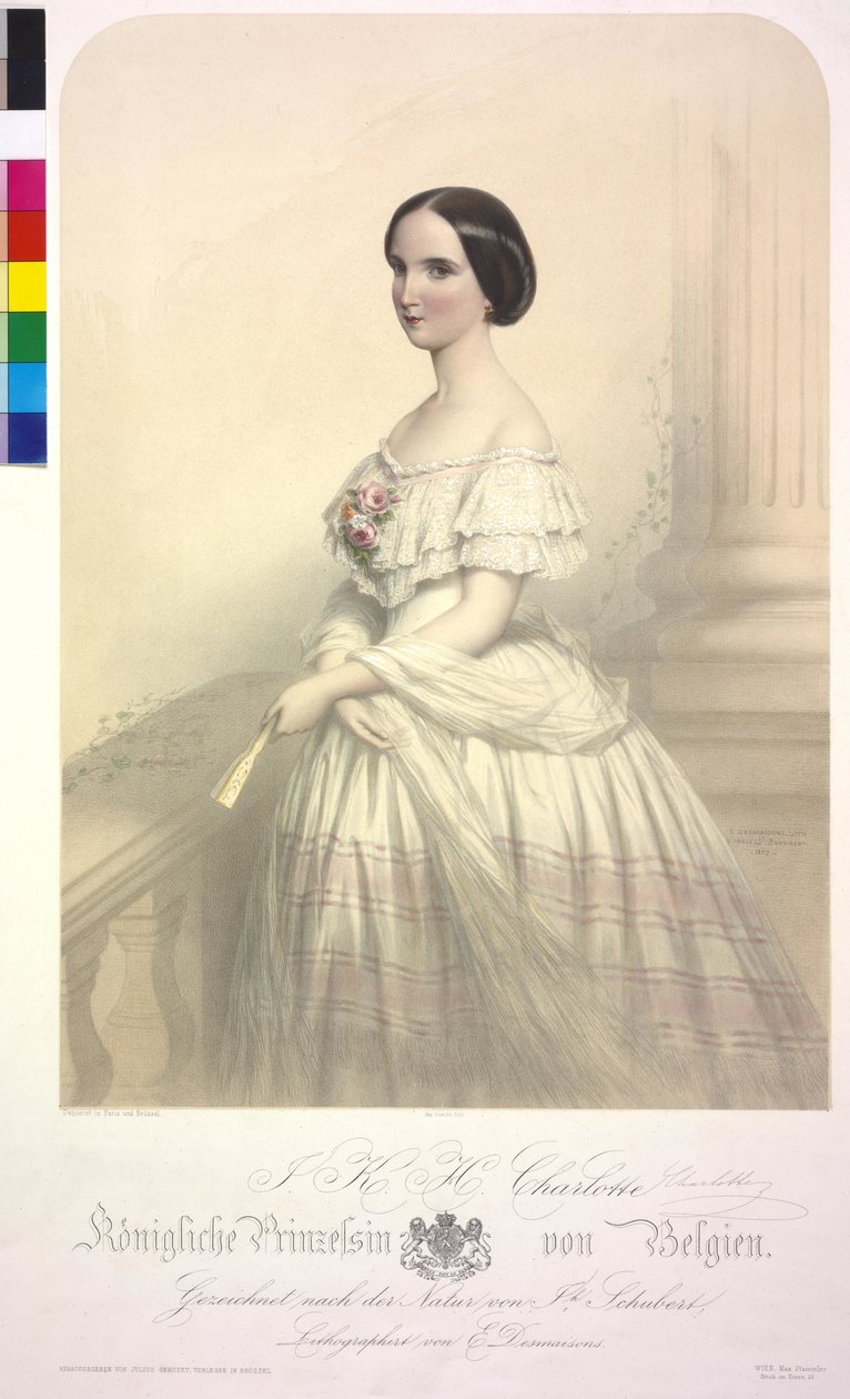 Königliche Prinzessin von Belgien K. H. Charlotte von Emile Desmaisons