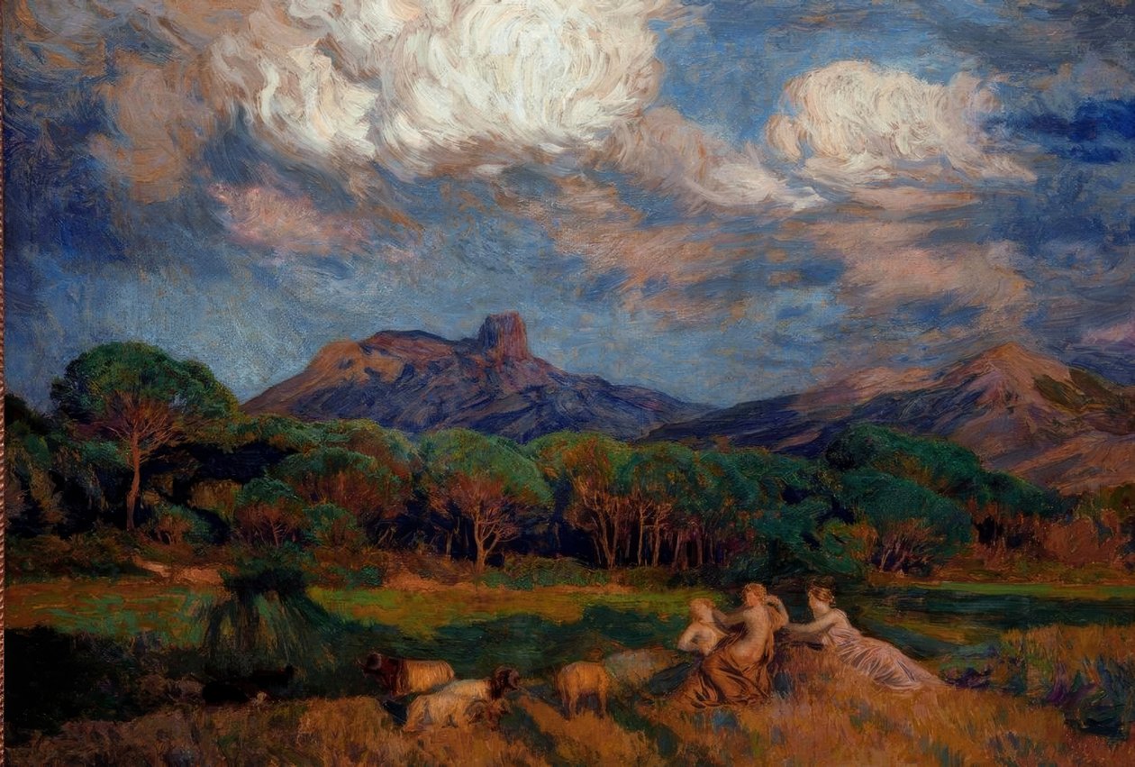 Die Dryaden von Marie Auguste Emile Rene Menard