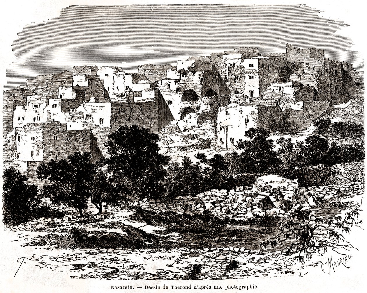 Nazareth von Emile Theodore Therond