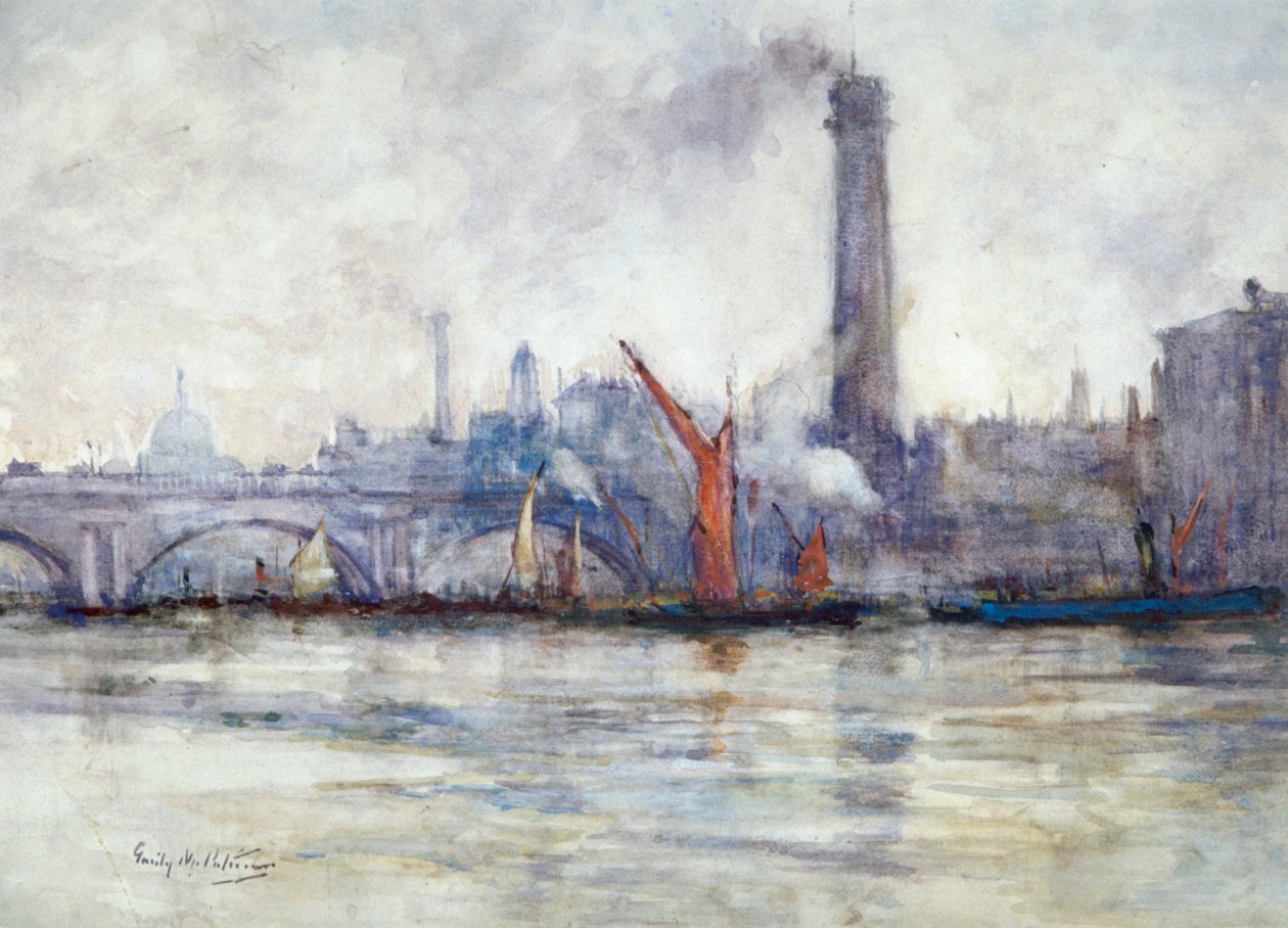 Waterloo-Brücke und St. Paul