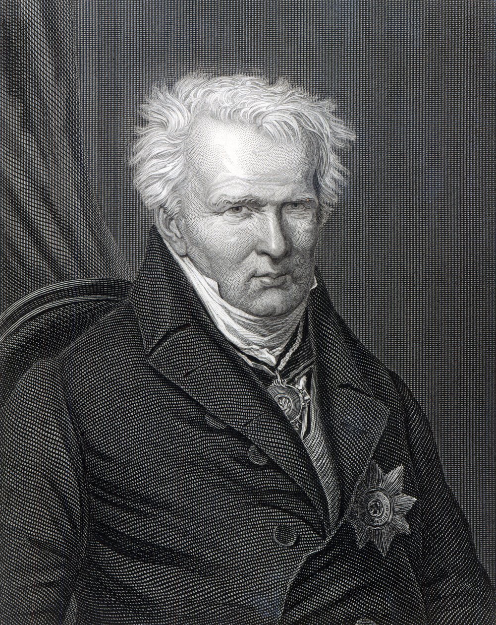 Alexander von Humboldt, graviert von C. Cook von Emma Gaggiotti Richards