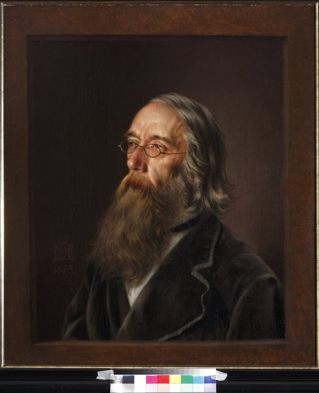 Porträt von Wassili Alexejewitsch Jelagin (1818-1879) von Emmanuil Alexandrovich Dmitriev Mamonov