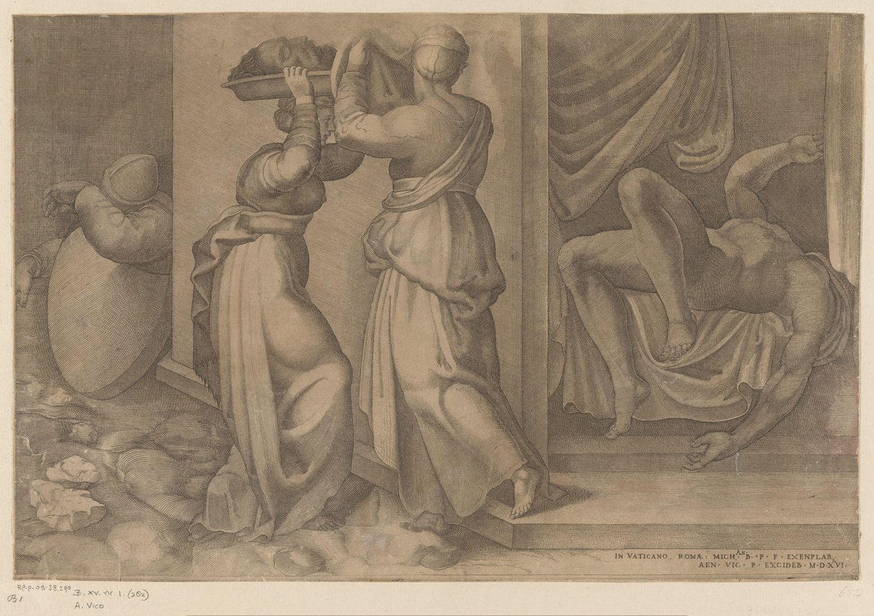 Judith und Holofernes von Enea Vico