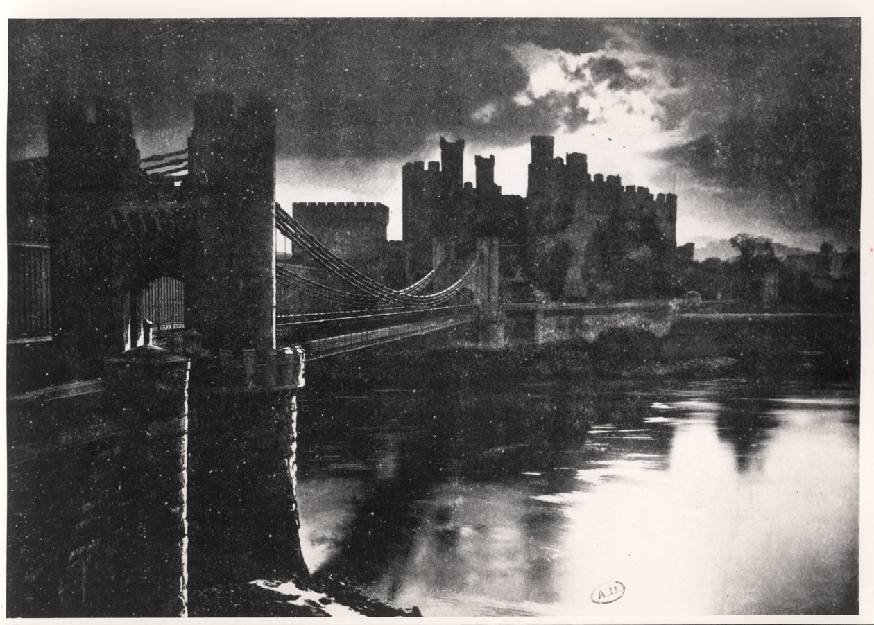 Conway Castle, ca. 1920-30 von English Photographer