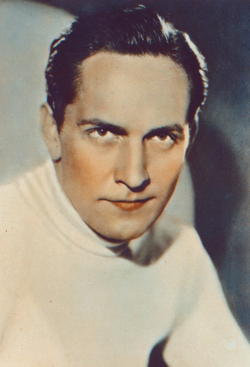 Frederic March, Zigarettenkarte von English Photographer