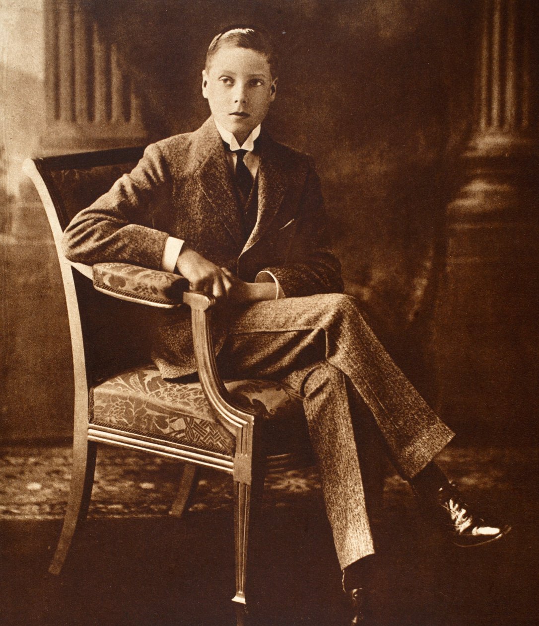 König Edward VIII. im Alter von sechzehn Jahren, 1910 von English Photographer