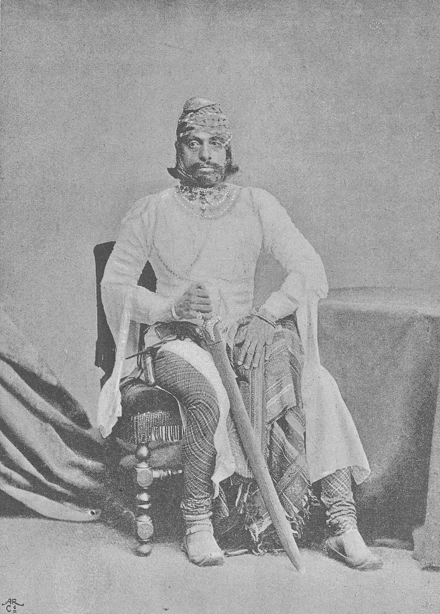 Maharaja Jaswant Singhji II von Jodhpur von English Photographer