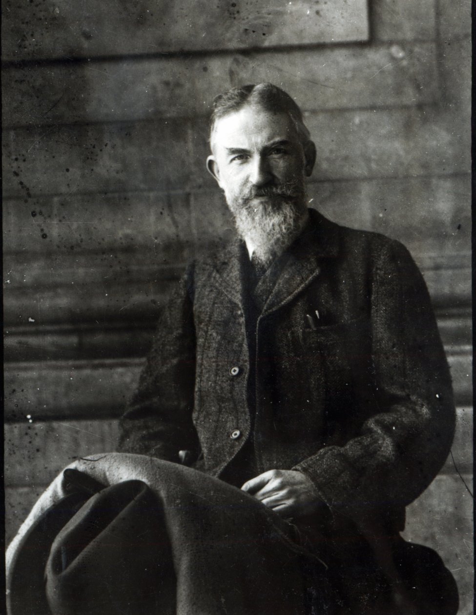 Porträt von George Bernard Shaw, ca. 1910 von English Photographer