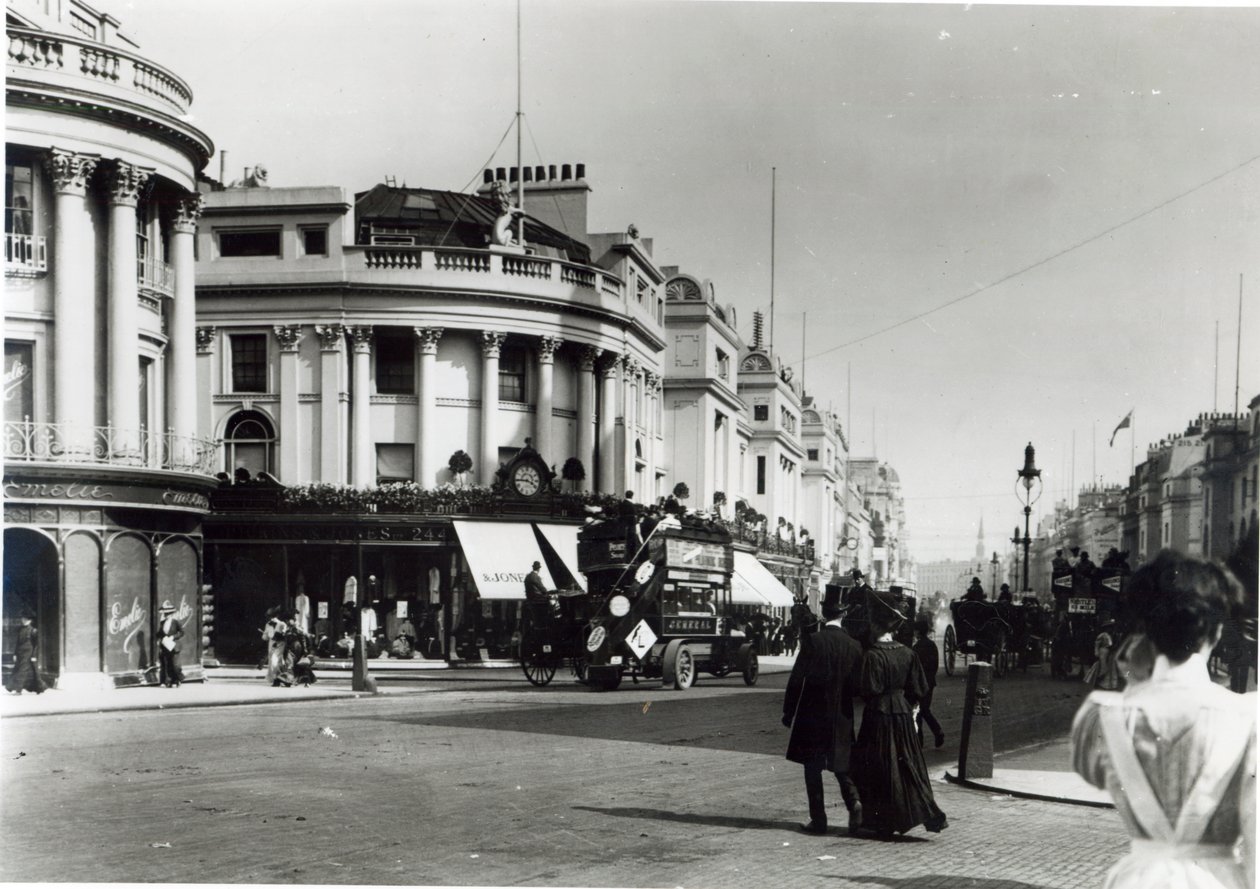 Regent Street, London, ca. 1900 von English Photographer