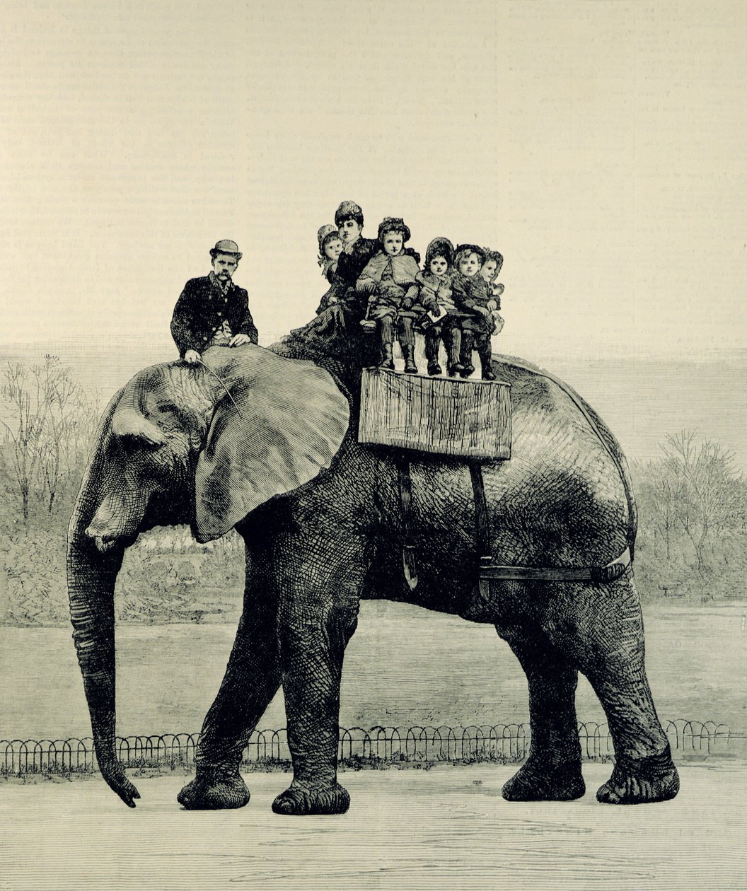 Eine Abschiedsfahrt auf Jumbo, aus 