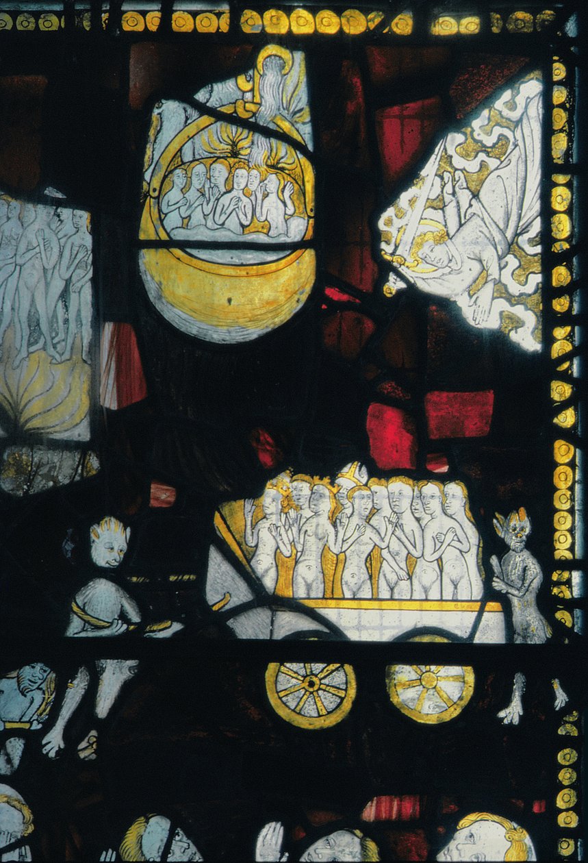 Jüngstes Gericht (Detail), 15. Jahrhundert von English School
