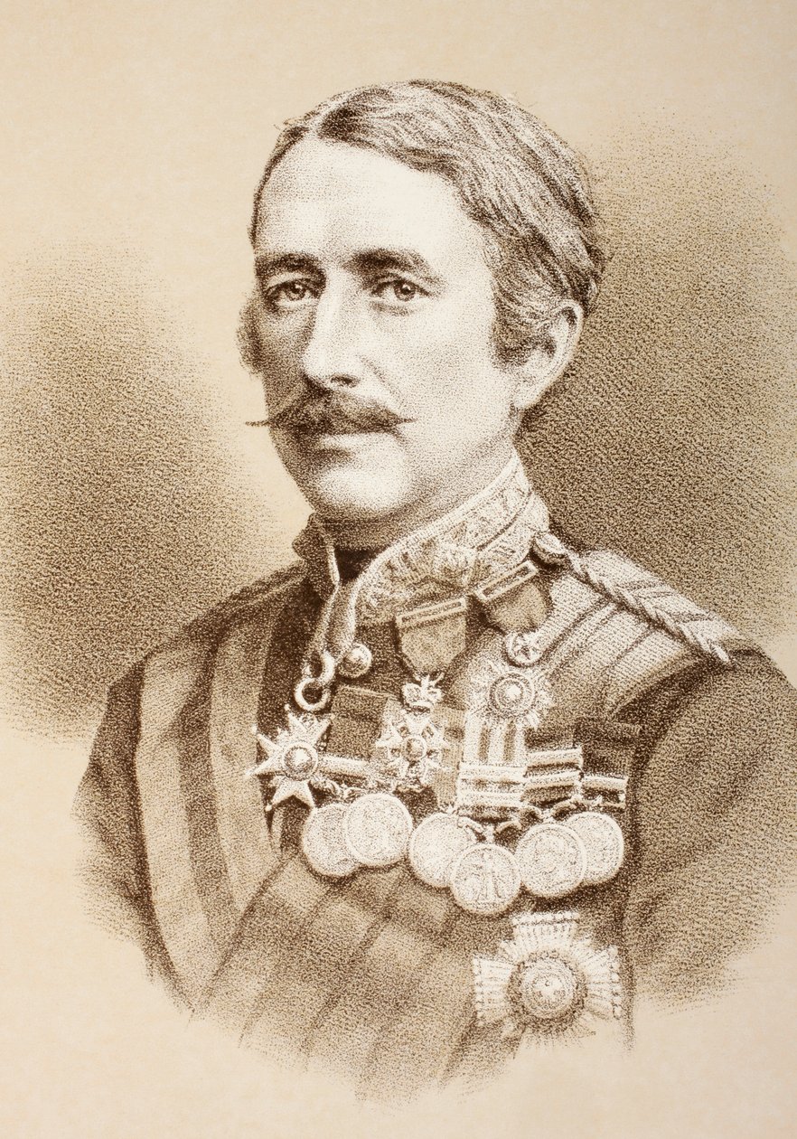 Feldmarschall Garnet Joseph Wolseley, 1. Viscount Wolseley, ca. 1890 von English School