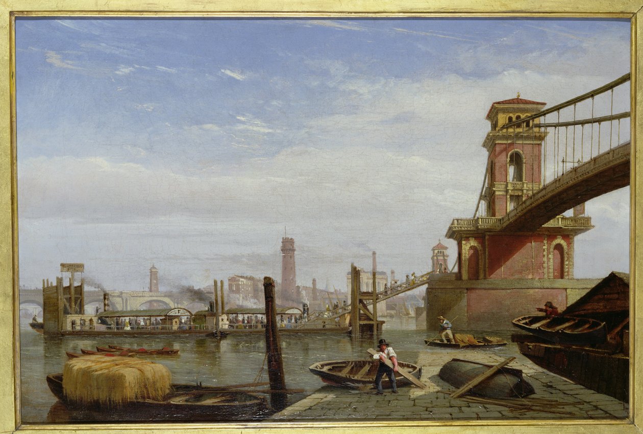 Hungerford Pier, c.1850 von English School