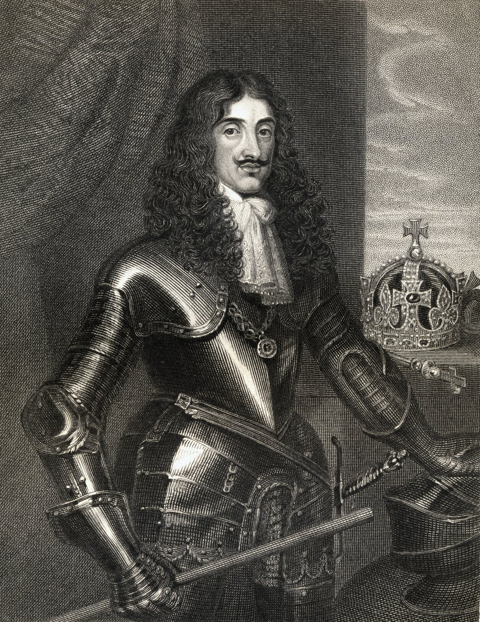 Porträt von König Karl II. (1630-85) aus 