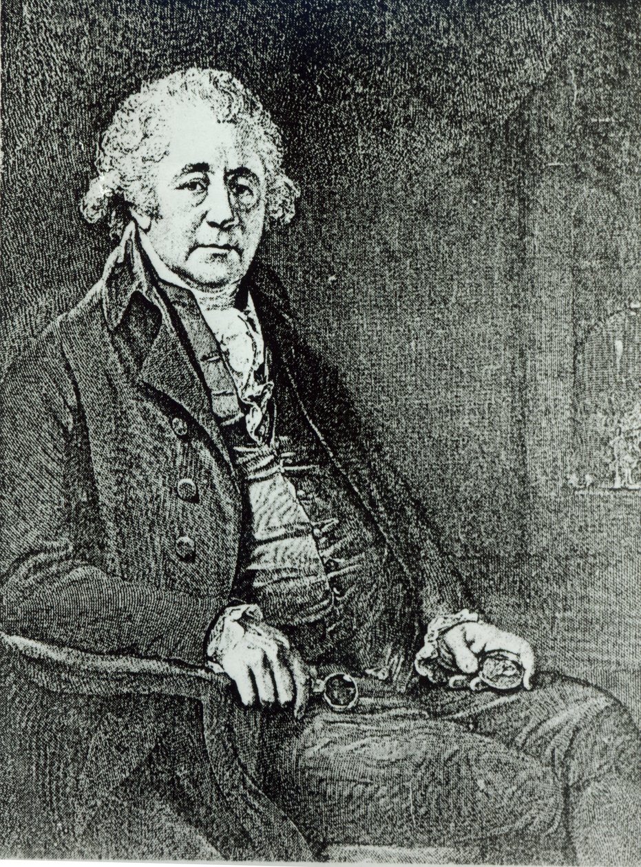 Porträt von Matthew Boulton (1728-1809) von English School