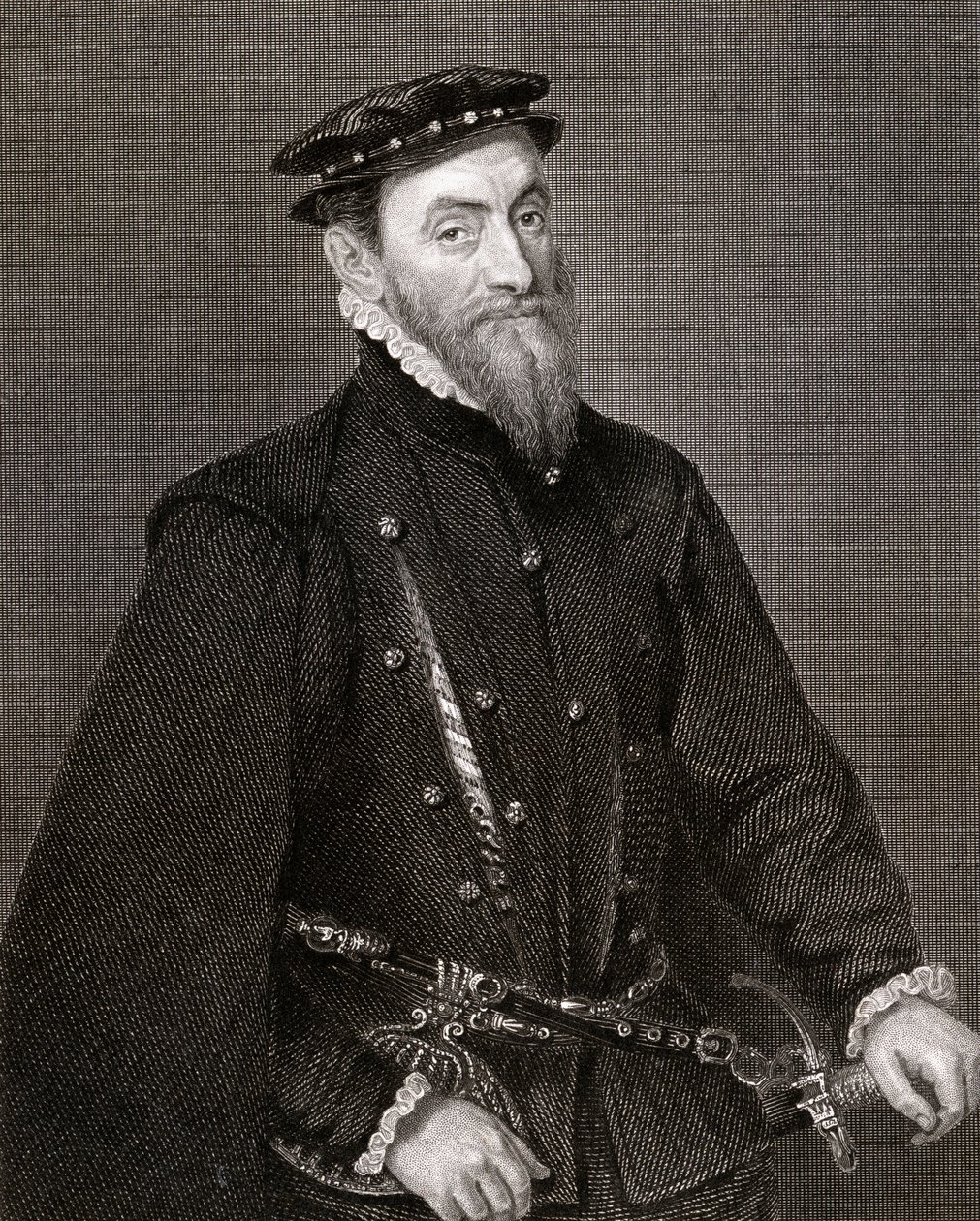 Porträt von Sir Thomas Gresham (1519-79) aus 