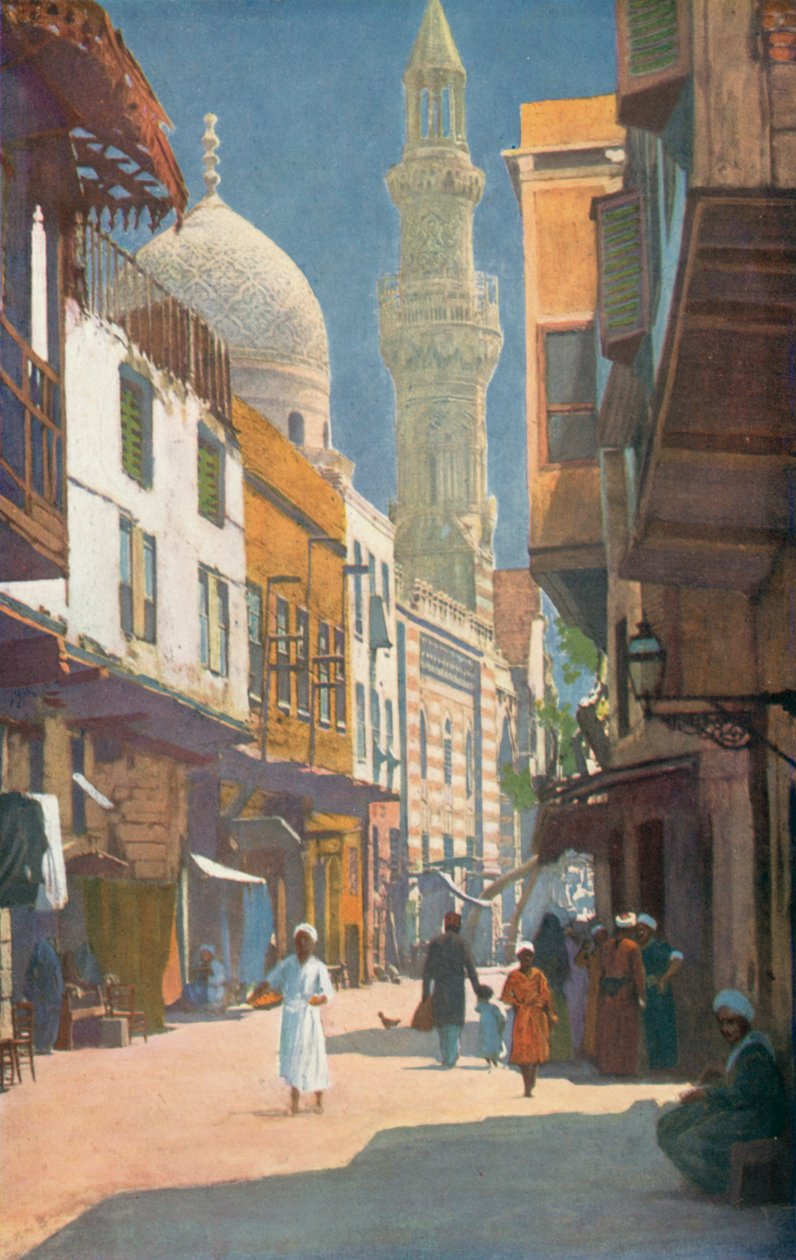 Eine Straße in Kairo, Ägypten von English Photographer