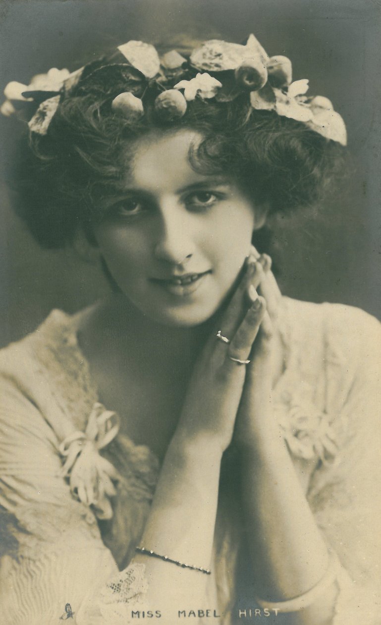 Berühmtheiten der Bühne: Miss Mabel Hirst, ca. 1903-08 von English Photographer