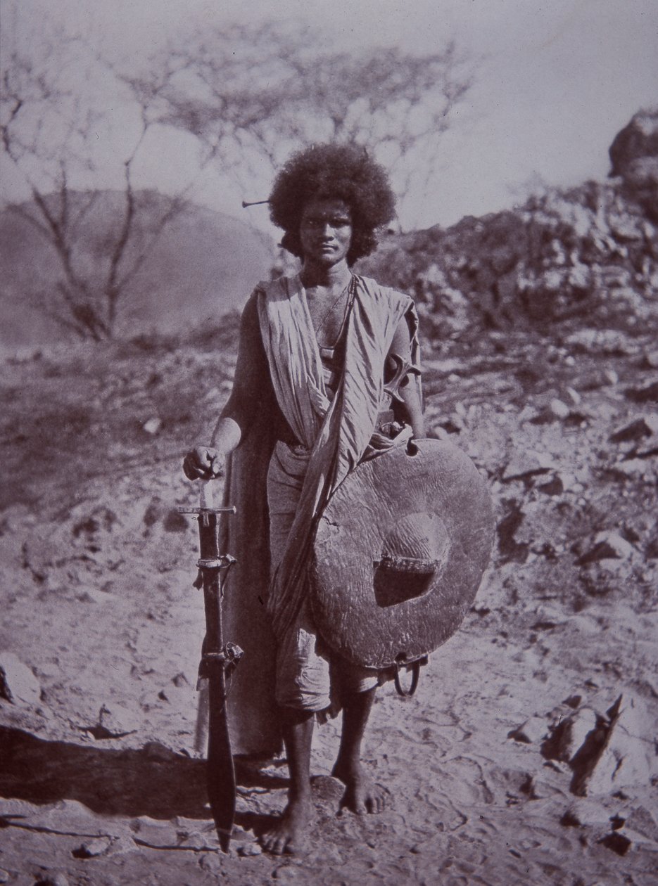 Dervisch Hademdowah Krieger, Sudan von English Photographer