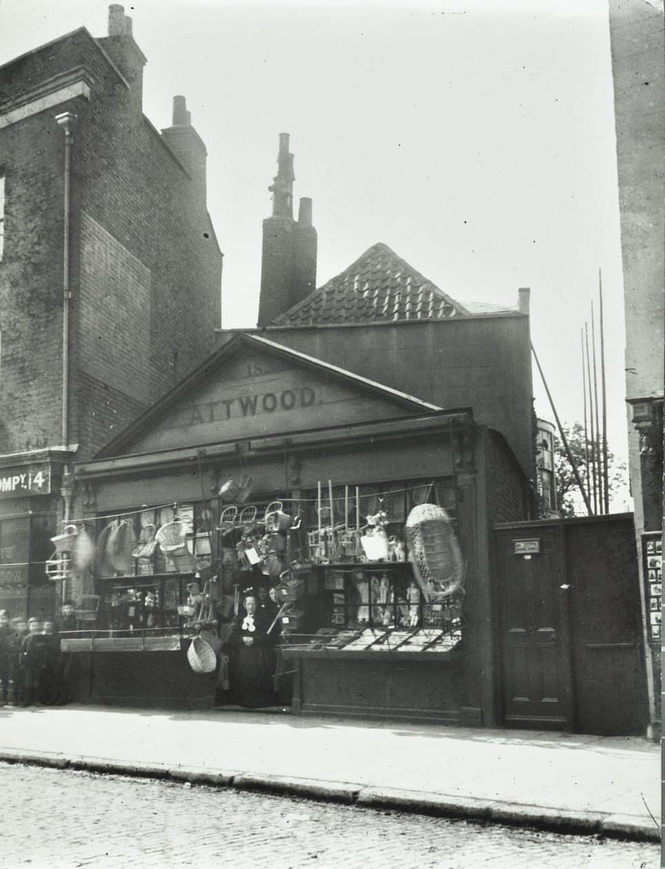 Evelyn Street: bei Deptford High Street, London, 1899 von English Photographer