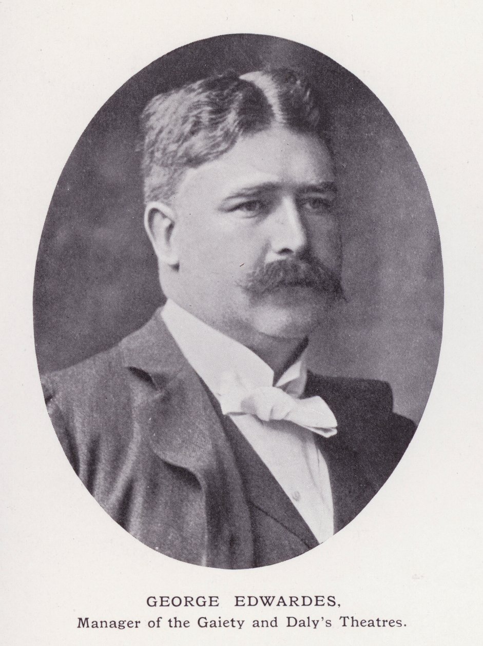 Prominente Männer von London: George Edwardes von English Photographer