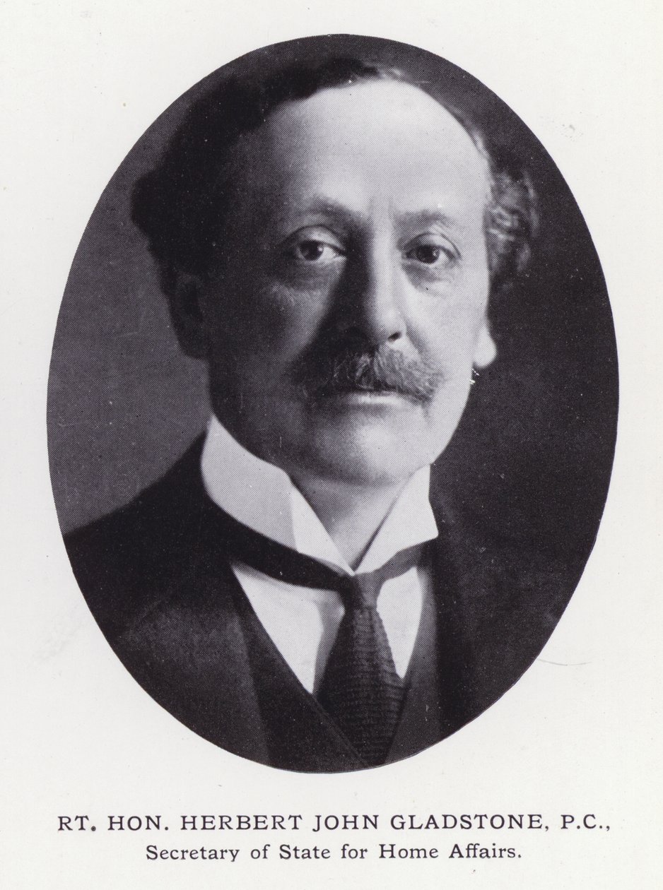 Prominente Männer von London: Rt Hon Herbert John Gladstone von English Photographer
