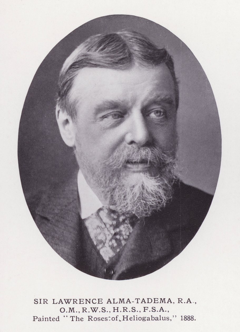 Prominente Männer von London: Sir Lawrence Alma-Tadema von English Photographer