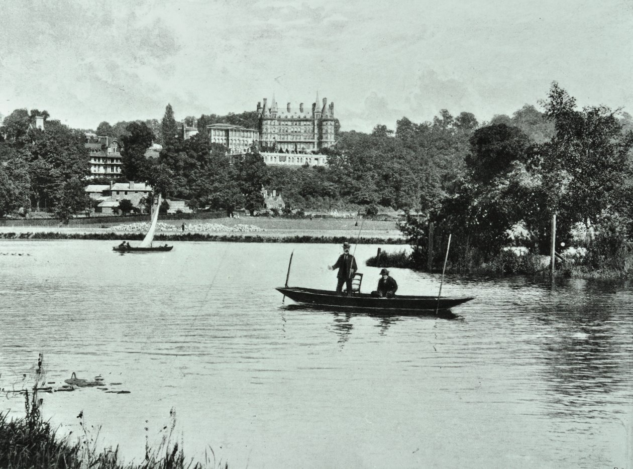 Star And Garter Home, Richmond Hill, Richmond: Gesamtansicht, 1895 von English Photographer