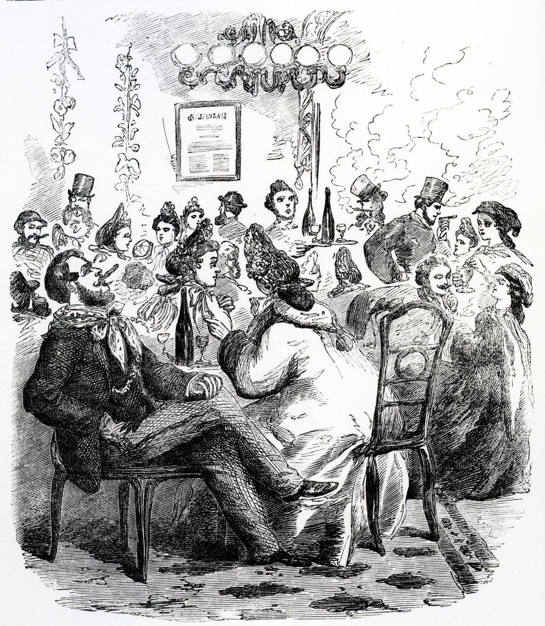Ein Nachtlokal im Haymarket von English School