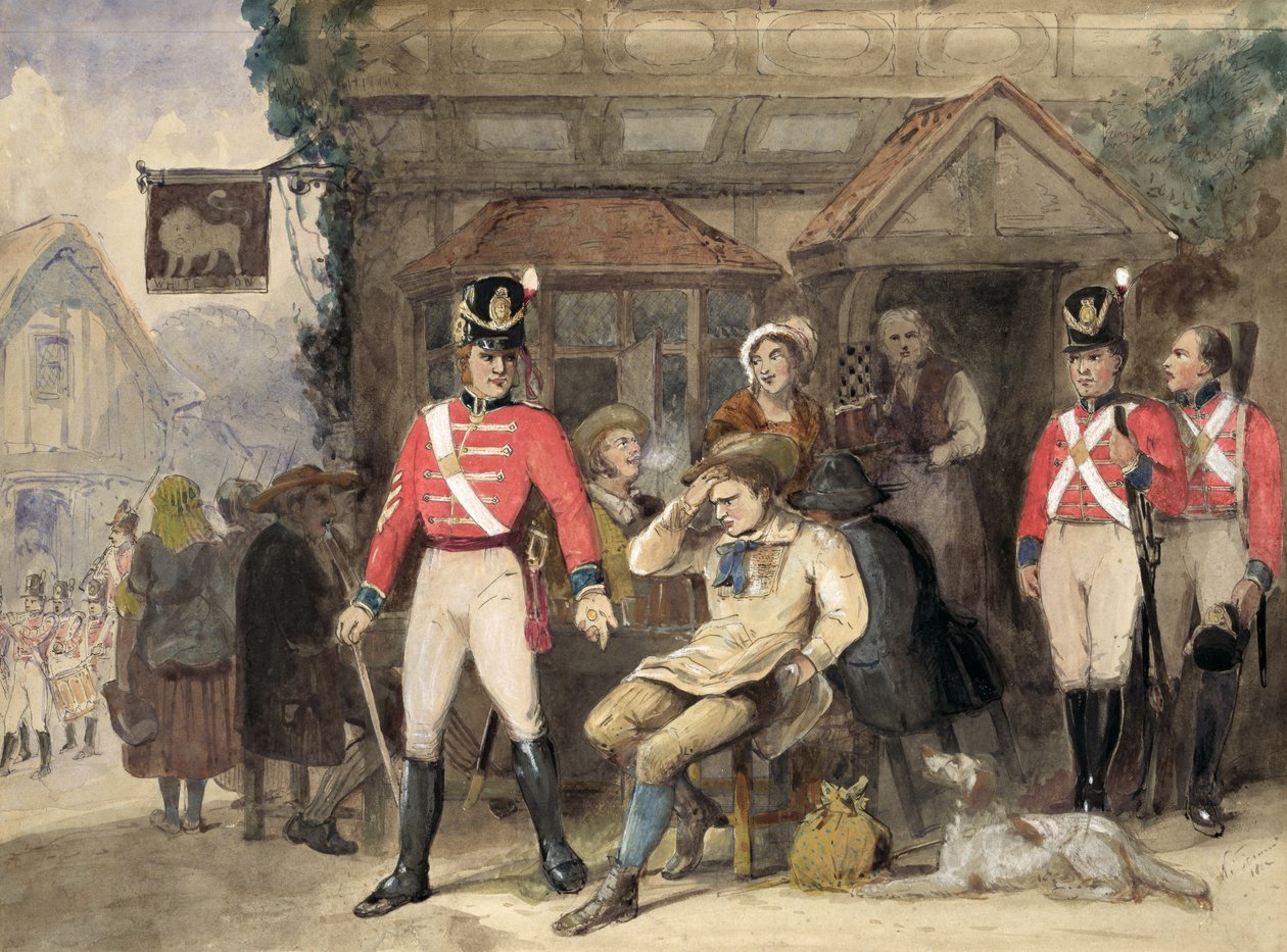 Ein Schilling für den König, 1812 von English School