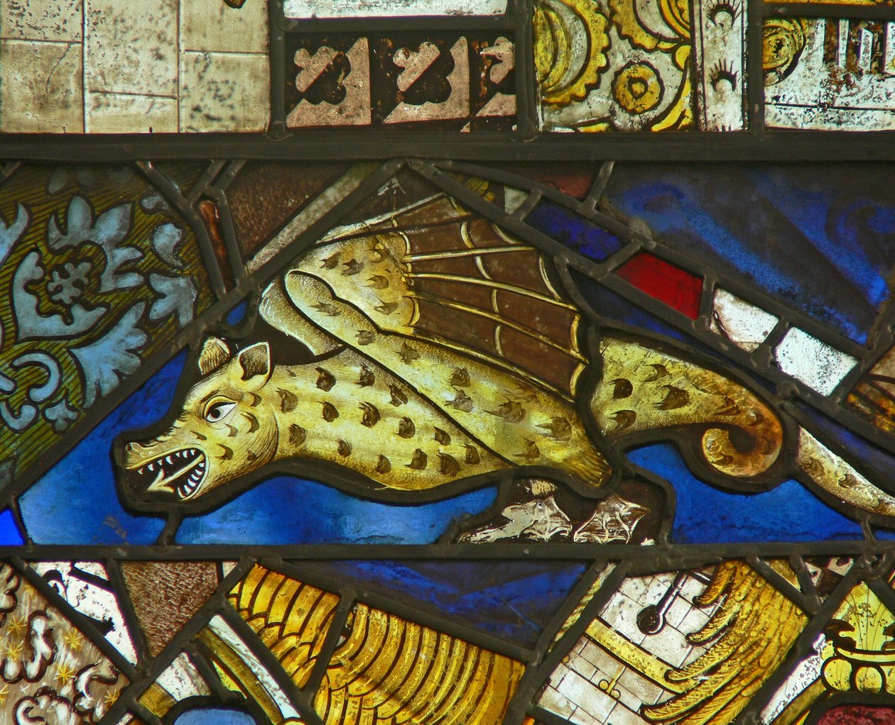 Drache von English School