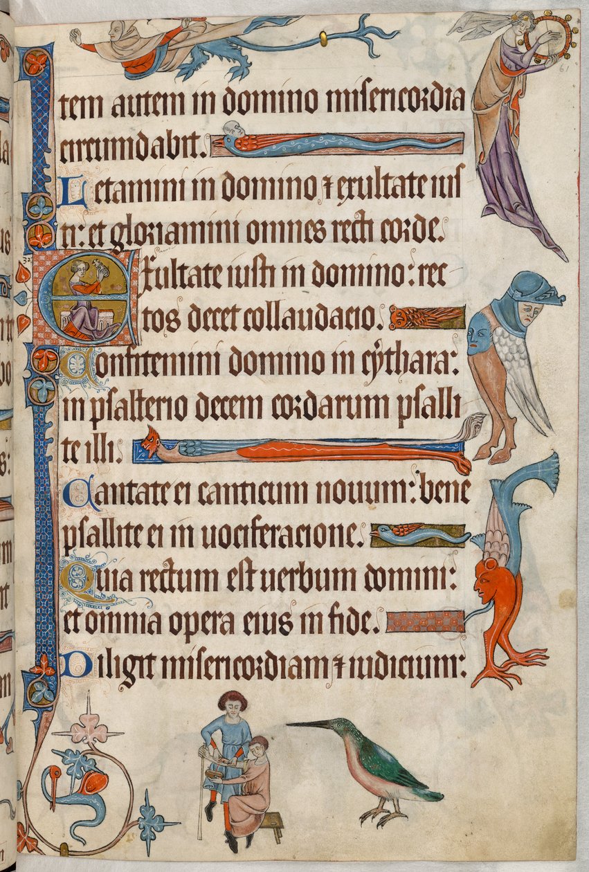 Add. 42130, f.61, Arzt lässt einen Patienten bluten, aus 