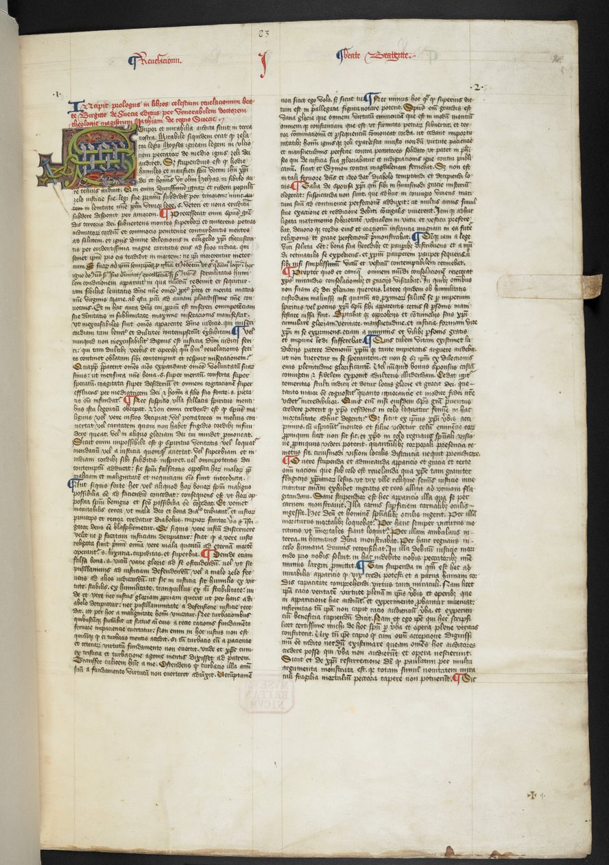 Add Ms Harley 612 f. 2, ca. 1425-75 (Pergamentkodex) von English School