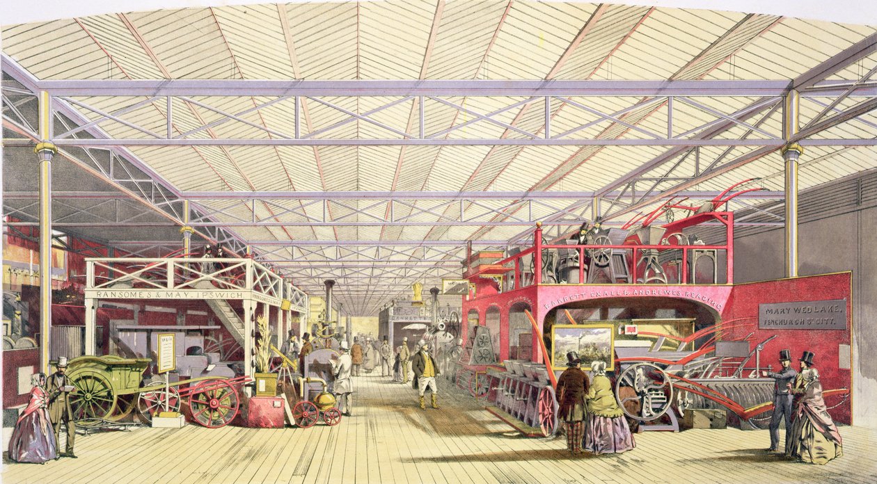 Landwirtschaft aus Dickinsons umfassenden Bildern der Großen